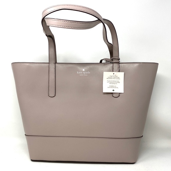 🌸 Spring Sale 🌸 Kate Spade ♠️ Large Tote Adley Muted Taupe Women’s WKRU6978 - Picture 2 of 9
